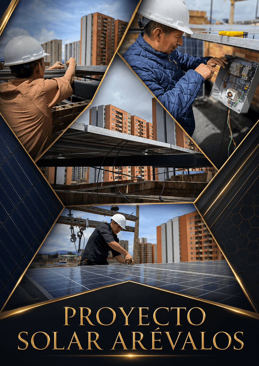 Proyecto Solar Arévalos - Bogotá — Energía Solar en Cuenca por ARETECH